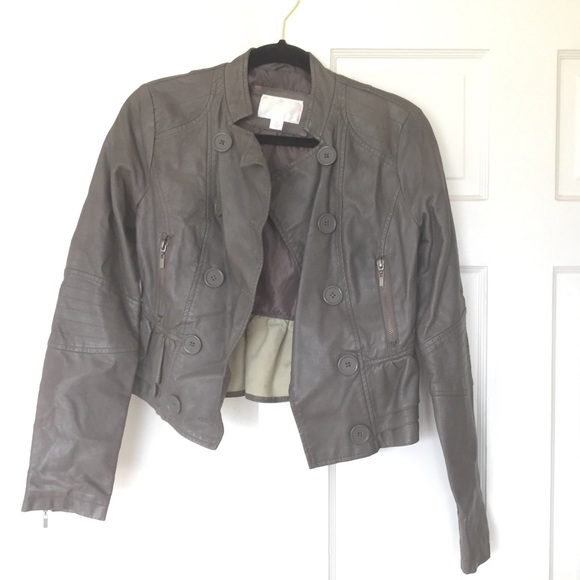 Xhilaration Faux Leather Jacket - Picture 1 of 6